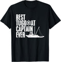 Best Tugboat Captain Ever Awesome Tugging Expert Tugboat Fan Apparel Premium Print Everyday Wear