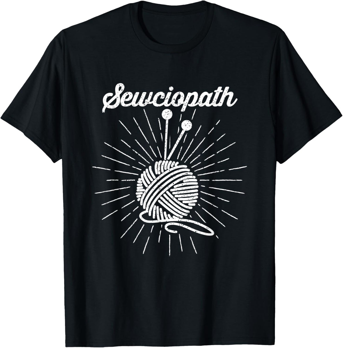 Sewciopath Funny Sewing Design Sewer Pun Knitting Sew Yarn Yarn Supply | Top Rated | Customer Favorite