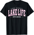 Lake Life Checkerboard Lake Murray Summer Vacation Boat Babe Apparel Streetwear Style Gift Ready