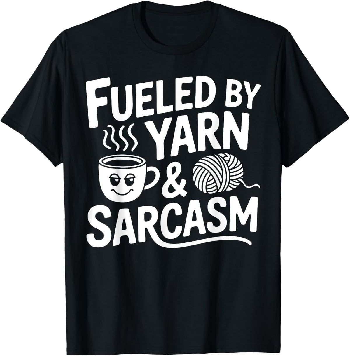 Knitting Yarn Coffee And Sarcasm Knitter Yarn Supply | Premium Quality | Customer Favorite