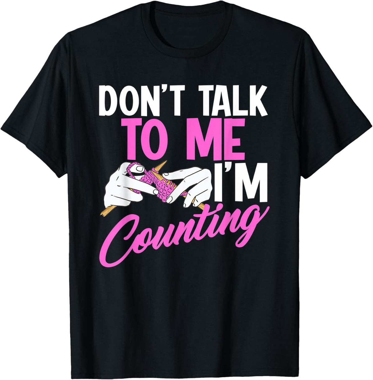 Don't talk to me I'm counting u2013 Stitch and knitting yarn Yarn Supply | Trending 2025 | Customer Favorite