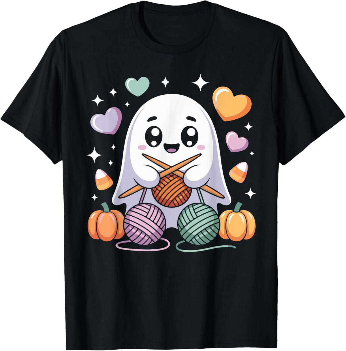 Knitting Halloween Ghost for Yarn Lovers and Crafters Women Yarn Supply | Trending 2025 | High CTR Title