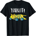 Yarn It Cat Playing With Spool Of Cotton Knitting Kitten T-Shirt for Men Women Kids T-Shirt | High Search Volume | Be...