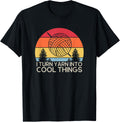 I Turn Yarn Into Cool Things Funny Crochet Yarn Gift Yarn Supply | Top Rated | Perfect for Crafters