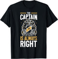 Sailer The Captain Is Always Right Boating Apparel Trending US Everyday Wear