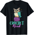 Crochet nerd owl funny crocheting yarn owl crochet for women Yarn Supply | Premium Quality | Perfect for Crafters