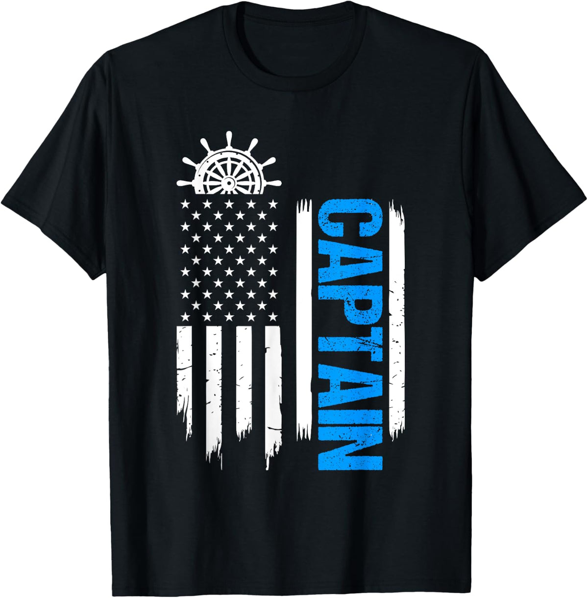 captain american flag boat Apparel Streetwear Style Everyday Wear