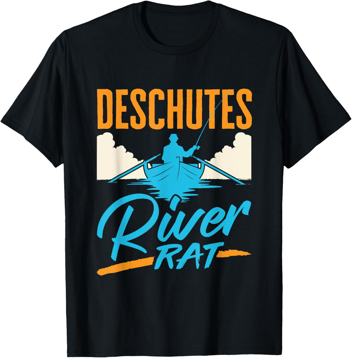 Deschutes River Rat Rafting Canoeing Fishing Boating Apparel Trending US Best Seller Look