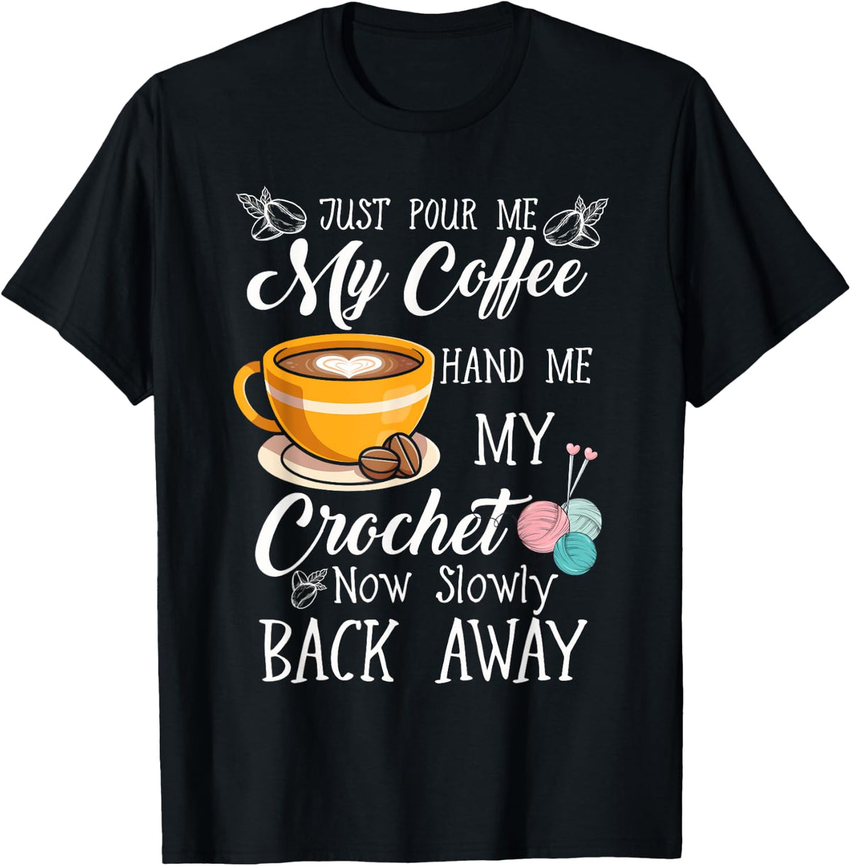 Coffee Crochet Lady Yarn Humour Yarn Supply | Top Rated | Perfect for Crafters