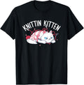 Knitting Kitten Cute Cat Crocheting Yarn Lover T-Shirt for Men Women Kids T-Shirt | Trending 2025 | High CTR Title