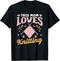 This Mom Loves Knitting Knit Hobby Yarn Knitter Knitting Yarn Supply | Top Rated | High CTR Title
