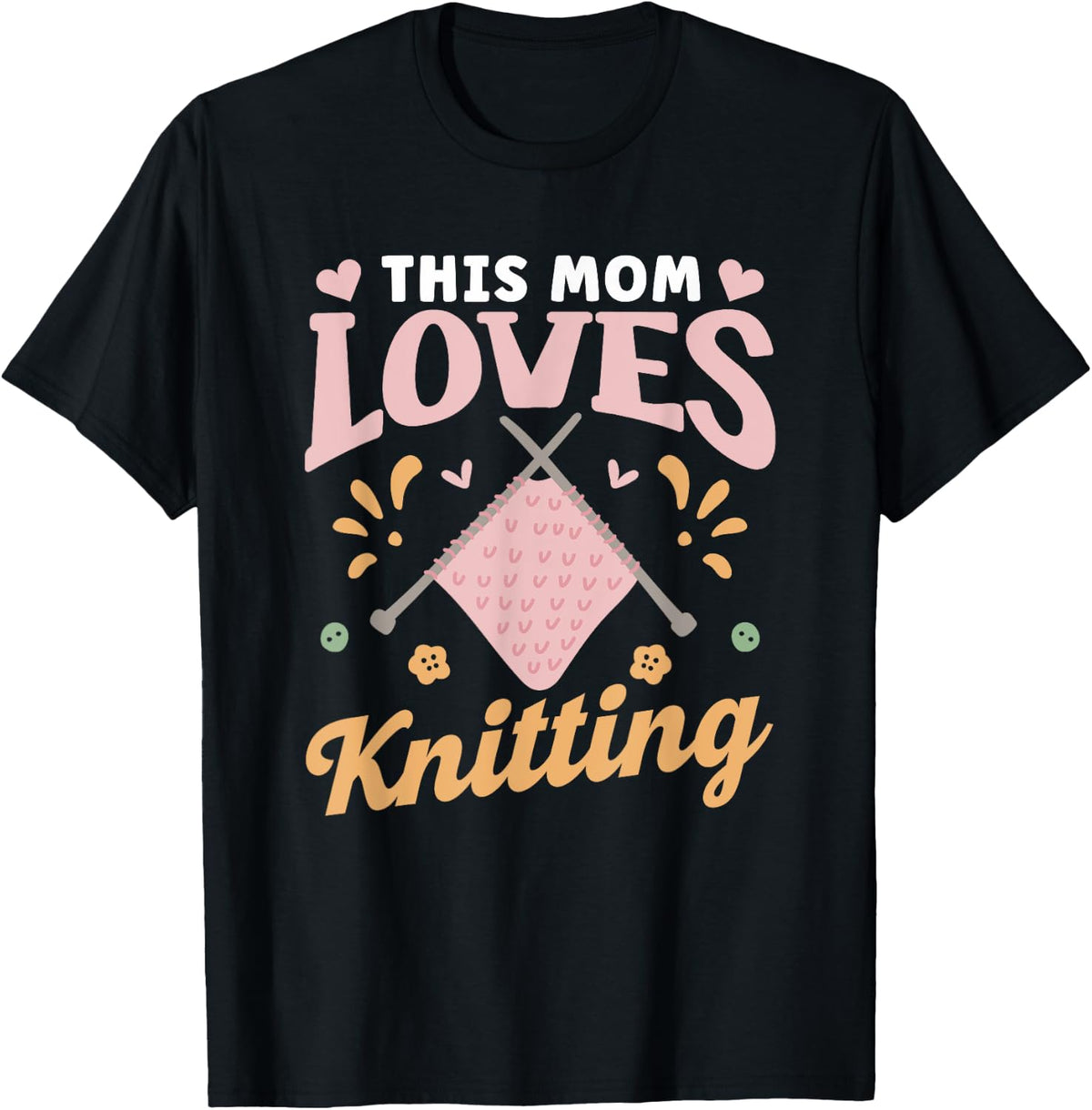 This Mom Loves Knitting Knit Hobby Yarn Knitter Knitting Yarn Supply | Top Rated | High CTR Title