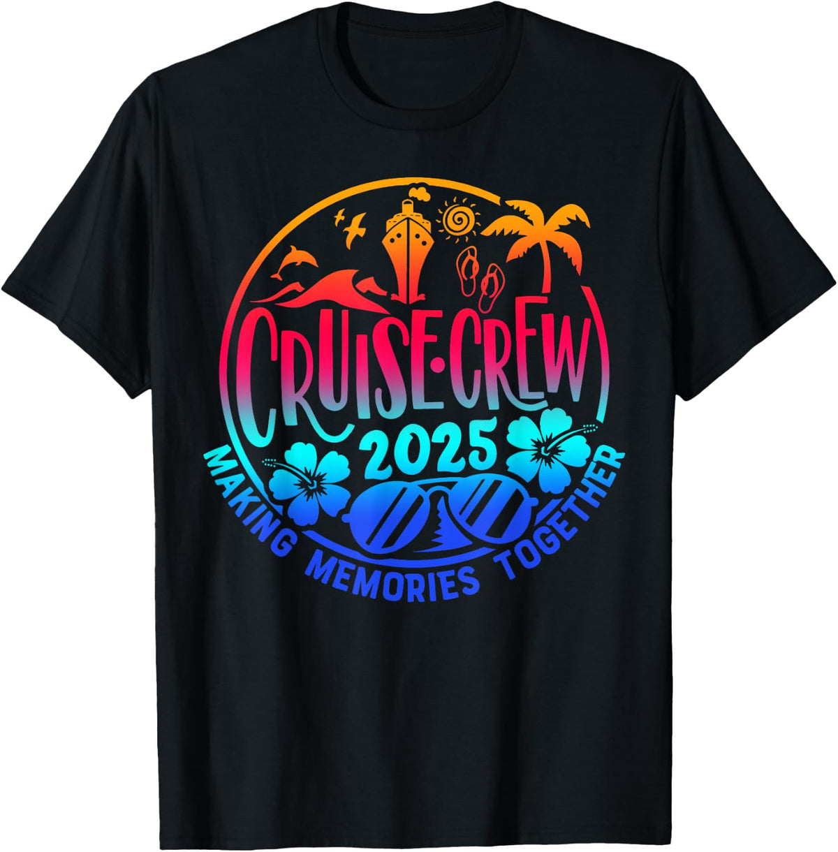 Cruise Crew 2025 Family Friends Vacation Matching Group Trip Apparel Viral TikTok Find Best Seller Look