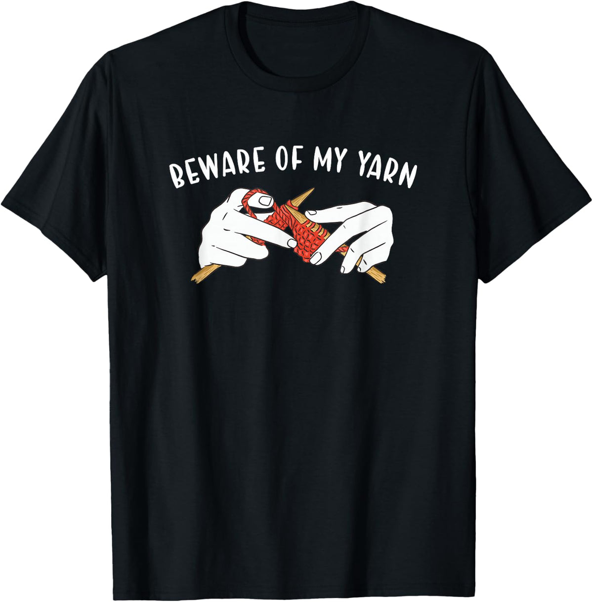 Beware of My Yarn Knitting Yarn Supply | Trending 2025 | Customer Favorite