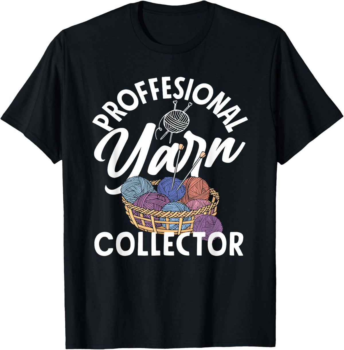 Knitting Knitter Professional Yarn Collector Funny Knitter Yarn Supply | Top Rated | Perfect for Crafters