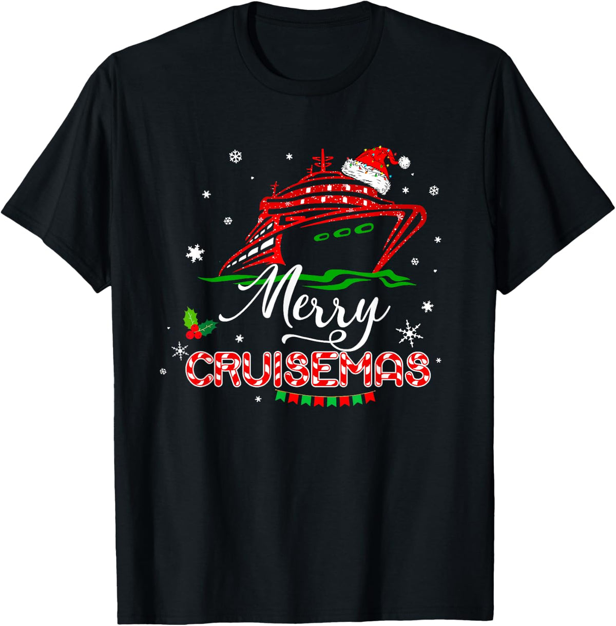 Funny Family Cruise Christmas Merry Cruisemas Boat Trip Xmas Apparel Viral TikTok Find Hot Right Now