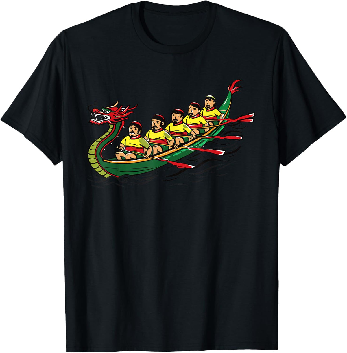 Funny Dragon Boat Racing Paddle Dragon Boat Festival Apparel Premium Print Fan Favorite