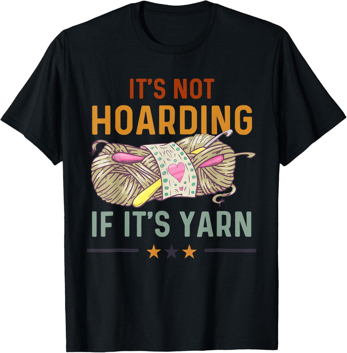 Crocheting Its Not Hoarding If Its Yarn Crochet Yarn Supply | Viral US Pick | Perfect for Crafters