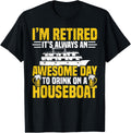 Houseboat Pension House Boat Lake Boating captain Apparel Streetwear Style Everyday Wear