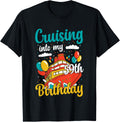 Cruising Into My 59th Birthday Cruise Vacation Boat Trip Apparel Premium Print Best Seller Look