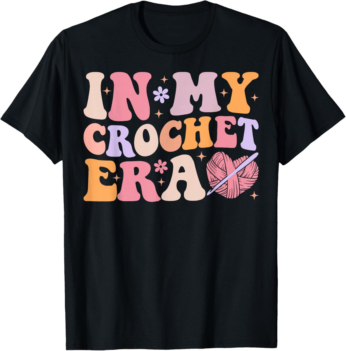 Groovy In My Crochet Era Funny Crocheting Yarn Supply | Trending 2025 | Best Seller Choice