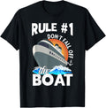 Rule 1 Don t Fall Off The Boat Cruising Boat Captains Apparel Viral TikTok Find Best Seller Look