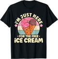 Funny Cruise Ship Free Ice Cream Cruising Boat Apparel Premium Print Gift Ready