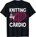 Knitting Is My Cardio Yarn Needle Knitter Hobby Knitting Yarn Supply | Trending 2025 | Customer Favorite
