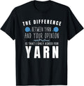 Knitter Knitting Crochet Funny Humor Knit Quote Yarn Saying Yarn Supply | Trending 2025 | Perfect for Crafters