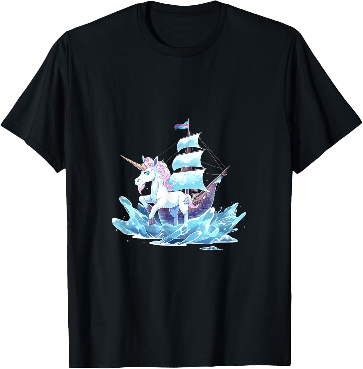 Ice Sailing Unicorn Ice Sailor Ice Boating Yachting Apparel Comfort Fit Gift Ready
