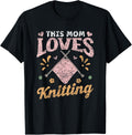 This Mom Loves Knitting Hobby Yarn Knitter Knit Knitting Yarn Supply | Trending 2025 | Perfect for Crafters