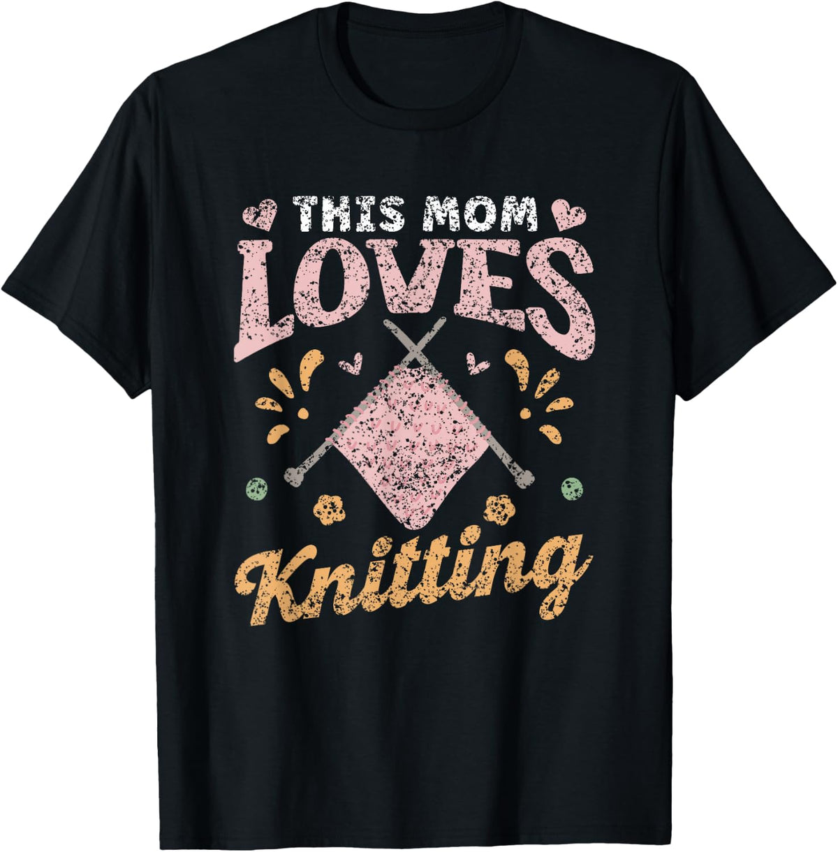 This Mom Loves Knitting Hobby Yarn Knitter Knit Knitting Yarn Supply | Trending 2025 | Perfect for Crafters