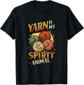 Knitting Chrocheting Yarn Is My Spirit Animal Yarn Lover Yarn Supply | Top Rated | High CTR Title
