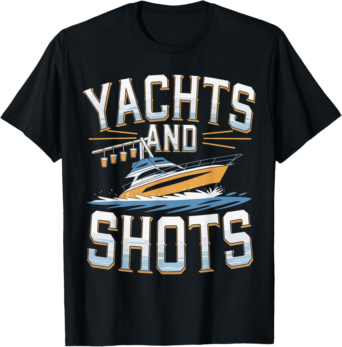 Yachts and Shots Nautical Party Vibes for Boat Lovers Apparel Viral TikTok Find Hot Right Now