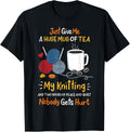 Knitting Knitter Yarn Coffee Yarn Supply | Viral US Pick | Perfect for Crafters