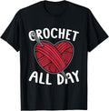Crochet All Day Crocheting Knitting Crafting Yarn Crocheting Yarn Supply | Viral US Pick | Customer Favorite