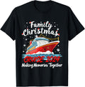 Family Christmas Cruise 2024 Merry Cruisemas Boat Trip Xmas Apparel Premium Print Gift Ready