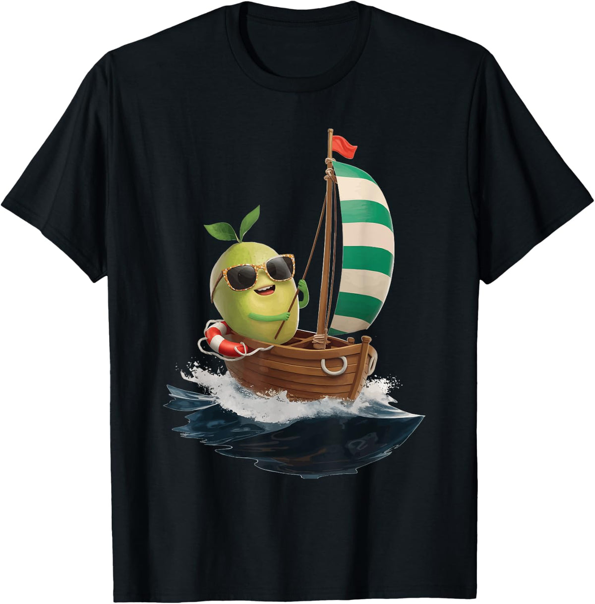 Fruit Boating Guava Apparel Streetwear Style Everyday Wear