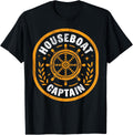 Captain Houseboat Apparel Premium Print US Top Pick