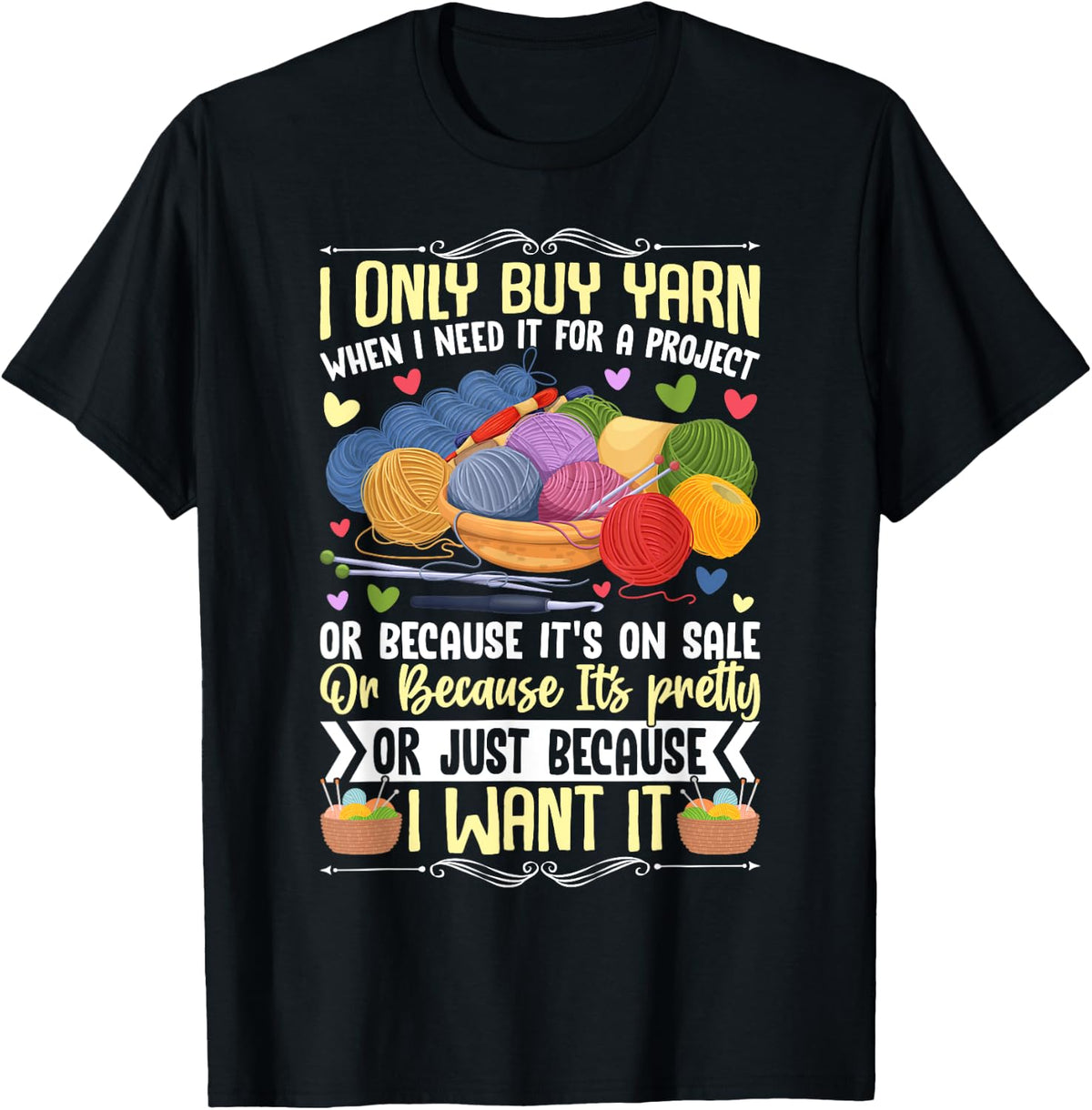 I Only Buy Yarn When I Need It Crochet Crocheting Yarn Supply | Trending 2025 | High CTR Title