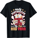 Easily Distracted By Cats And Yarn Crocheting Sewing Yarn Supply | Trending 2025 | Best Seller Choice