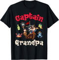 Captain Grandpa Summer Humor Beach Cruise Boating Pirate Apparel Viral TikTok Find US Top Pick