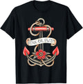 Sink or Swim American Traditional Tattoo Flash Apparel Streetwear Style Everyday Wear