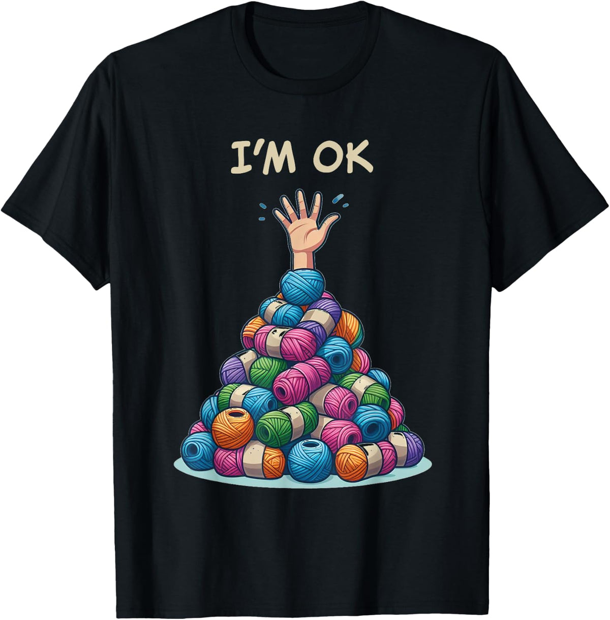 Sewing Girl Knitting Knitter I'm Ok Yarn Yarn Supply | Premium Quality | High CTR Title