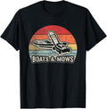 Retro Vintage Boats Mows Lawn Mower Boat Owner Apparel Comfort Fit Everyday Wear