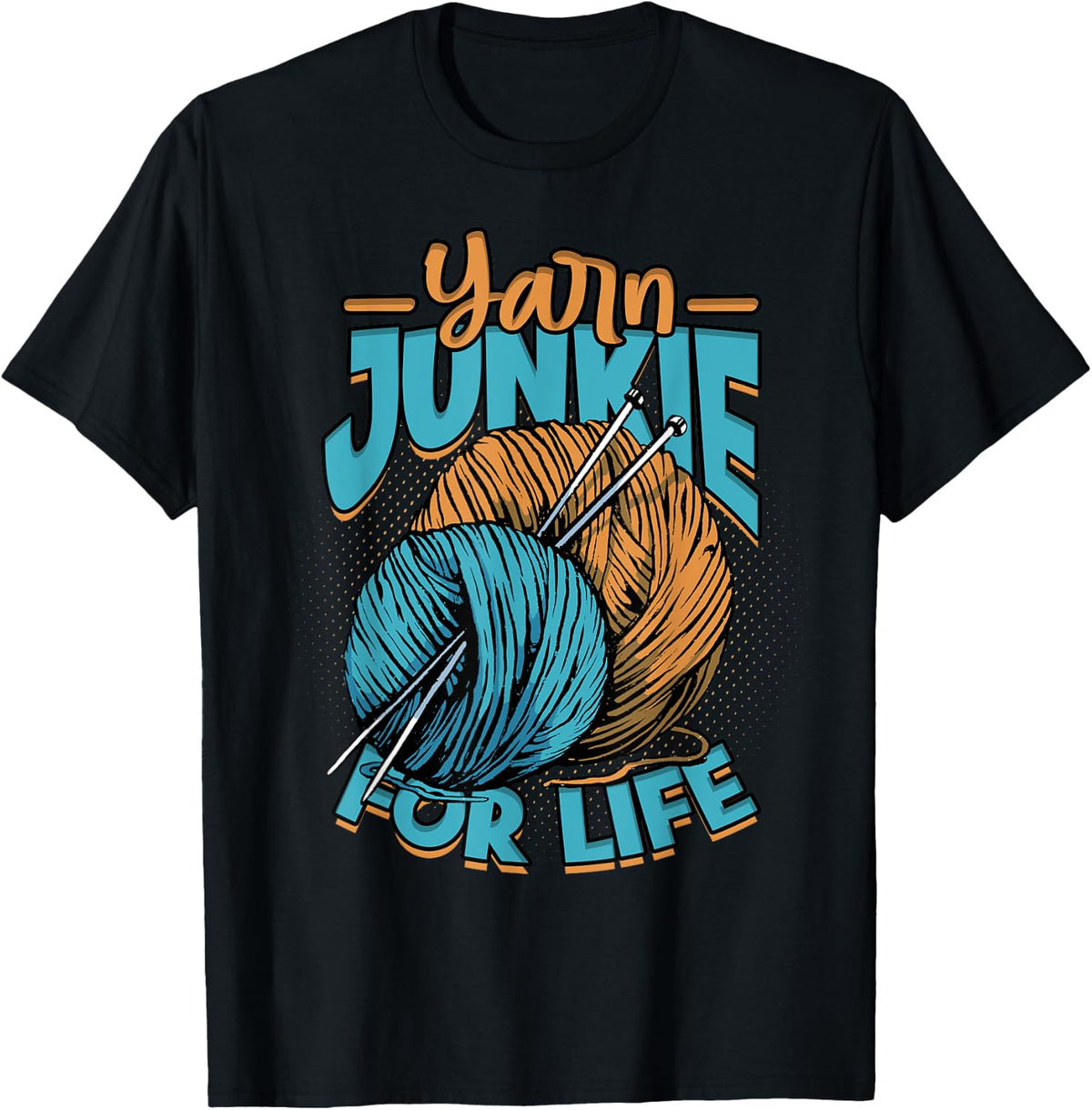 Knitting Yarn Knitter Needles Yarn junkie for life Yarn Supply | High Search Volume | High CTR Title
