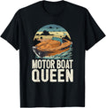 Pontoon Queen Motorboating Boat Parade Motor Boat Queen Apparel Streetwear Style Fan Favorite