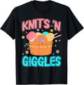 Knits 'n Giggles Funny Yarn Knitting Women Yarn Supply | High Search Volume | Customer Favorite