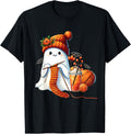 Cute Ghost crochet knitting Lovers Halloween Coffee Women Yarn Supply | Top Rated | Customer Favorite