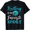 Womens Knitting Is My Favorite Sport Funny Knitter Yarn Yarn Supply | Top Rated | High CTR Title